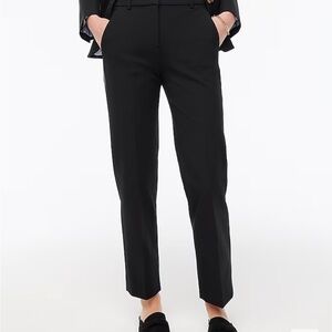 J Crew Kallie Straight-Leg Pant in Black - Women’s Size 10 Petite